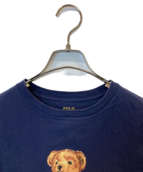 POLO RALPH LAUREN（ポロ・ラルフローレン）POLO RALPH LAUREN (ポロ・ラルフローレン) ポロベアＴシャツ ネイビー サイズ:Mの古着・服飾アイテム