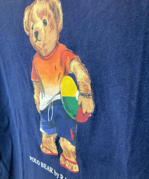 POLO RALPH LAUREN（ポロ・ラルフローレン）POLO RALPH LAUREN (ポロ・ラルフローレン) ポロベアＴシャツ ネイビー サイズ:Mの古着・服飾アイテム