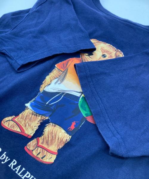 POLO RALPH LAUREN（ポロ・ラルフローレン）POLO RALPH LAUREN (ポロ・ラルフローレン) ポロベアＴシャツ ネイビー サイズ:Mの古着・服飾アイテム
