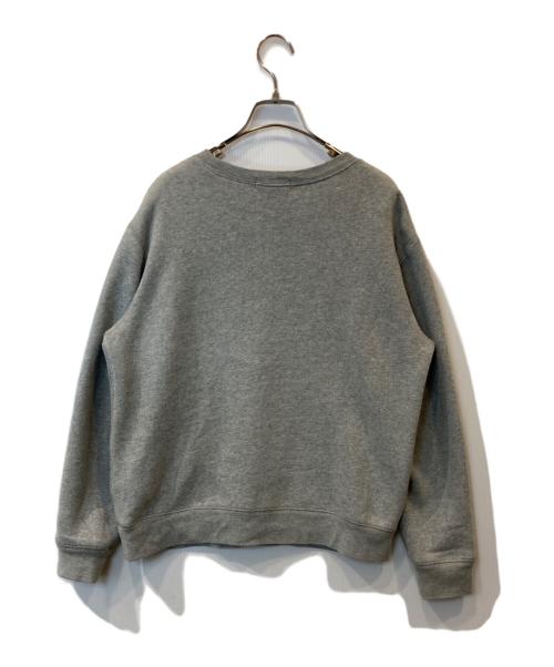 POLO RALPH LAUREN（ポロ・ラルフローレン）POLO RALPH LAUREN (ポロ・ラルフローレン) クルーネックスウェット グレー サイズ:Lの古着・服飾アイテム