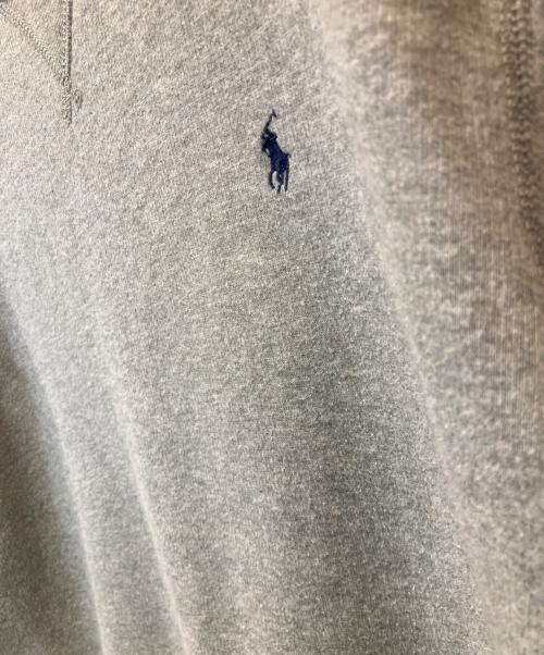 POLO RALPH LAUREN（ポロ・ラルフローレン）POLO RALPH LAUREN (ポロ・ラルフローレン) クルーネックスウェット グレー サイズ:Lの古着・服飾アイテム