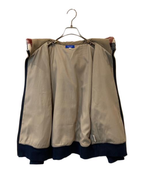 BLUE LABEL CRESTBRIDGE（ブルーレーベルクレストブリッジ）BLUE LABEL CRESTBRIDGE (ブルーレーベルクレストブリッジ) チェックボアパーカー　55F01-214-42 ベージュ サイズ:38の古着・服飾アイテム