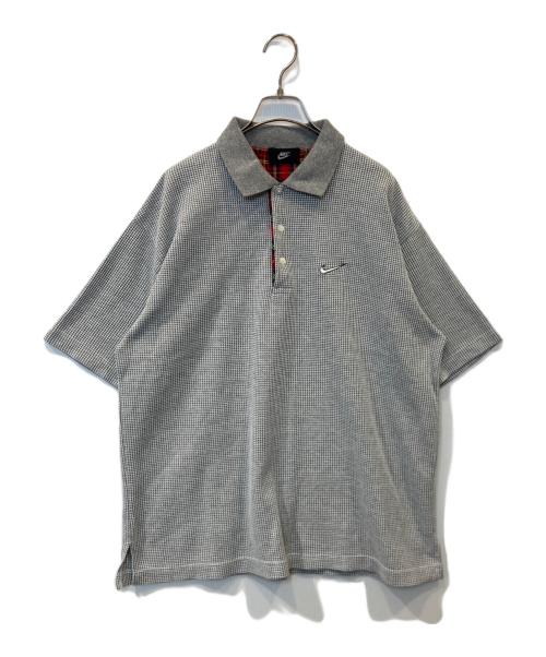 NIKE（ナイキ）NIKE (ナイキ) ポロシャツ グレー サイズ:FREEの古着・服飾アイテム