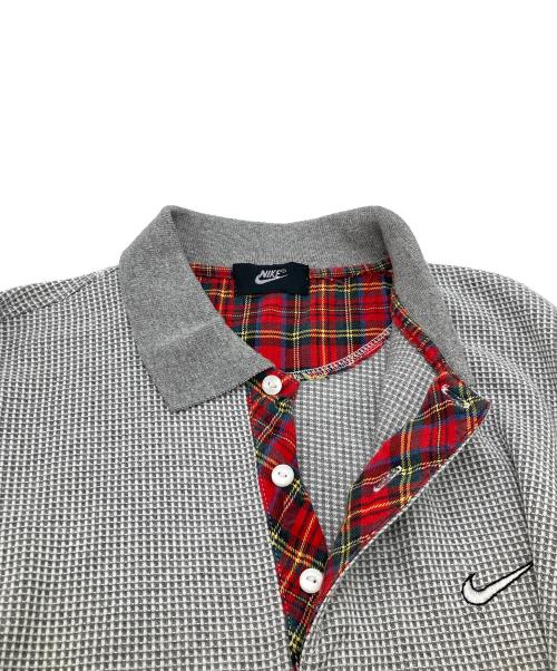 NIKE（ナイキ）NIKE (ナイキ) ポロシャツ グレー サイズ:FREEの古着・服飾アイテム