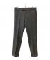 TOM FORD（トムフォード）の古着「ウールカシミヤトラウザーズ　756F42」｜グレー