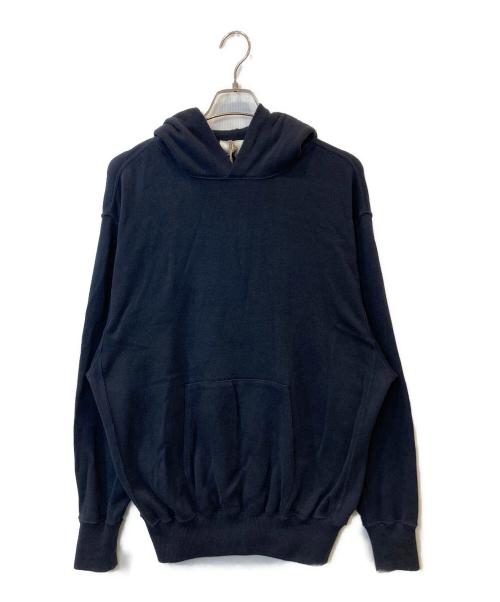 HERILL（ヘリル）HERILL (ヘリル) Cotton/Silk Hooded　25-080-HL-8080-10 ネイビー サイズ: 2の古着・服飾アイテム