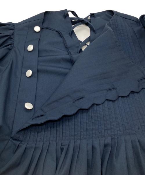 rosy monster（ロージーモンスター）rosy monster (ロージーモンスター) カップケーキブラウス RMTB-2722S ネイビー サイズ:FREEの古着・服飾アイテム