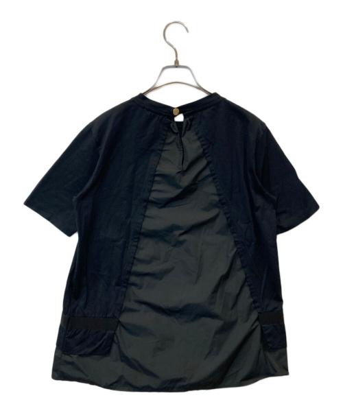 HERNO（ヘルノ）HERNO (ヘルノ) 撥水加工 ドッキングカットソー JG0006D-52006-9300 ブラック サイズ:40の古着・服飾アイテム