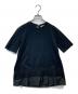 HERNO（ヘルノ）の古着「撥水加工 ドッキングカットソー JG0006D-52006-9300」｜ブラック