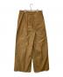 theory (セオリー) タックワイドパンツ Soft Lawn 01-6206418 ブラウン サイズ:4 未使用品：9000円