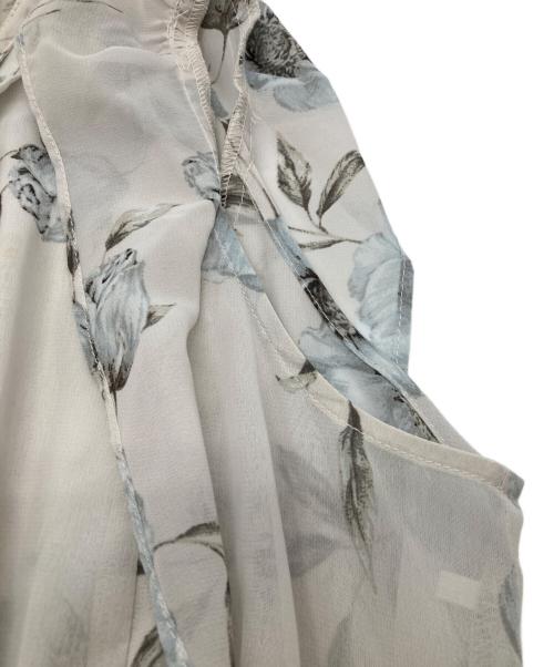 Snidel（スナイデル）Snidel (スナイデル) Sustainableプリーツプリントワンピース SWFO261103 ブルー×ベージュ サイズ:1の古着・服飾アイテム