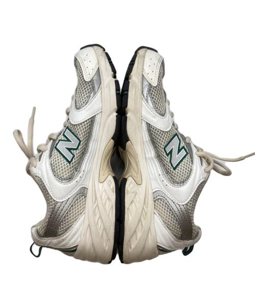 NEW BALANCE（ニューバランス）NEW BALANCE (ニューバランス) ローカットスニーカ MR530SX ホワイト×グリーン サイズ:23cmの古着・服飾アイテム