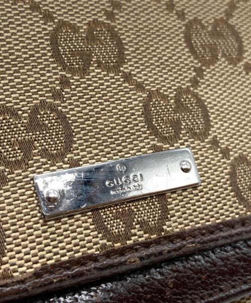 GUCCI（グッチ）GUCCI (グッチ) 長財布 131888 2149 ブラウンの古着・服飾アイテム