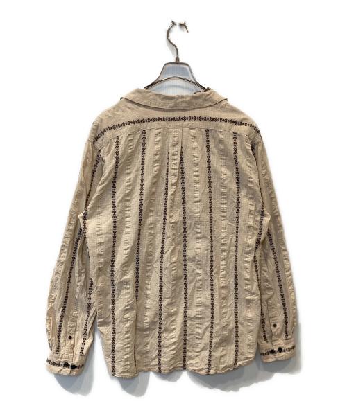 SUGARHILL（シュガーヒル）SUGARHILL (シュガーヒル) DOBBY OPEN COLLAR SHIRT ドビー オープンカラー シャツ 26440505 ベージュ サイズ:3の古着・服飾アイテム