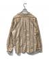 SUGARHILL (シュガーヒル) DOBBY OPEN COLLAR SHIRT ドビー オープンカラー シャツ 26440505 ベージュ サイズ:3：25000円