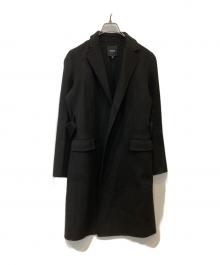 theory（セオリー）の古着「Luxe New Divide Belt Coat　01-2409600」｜ブラック