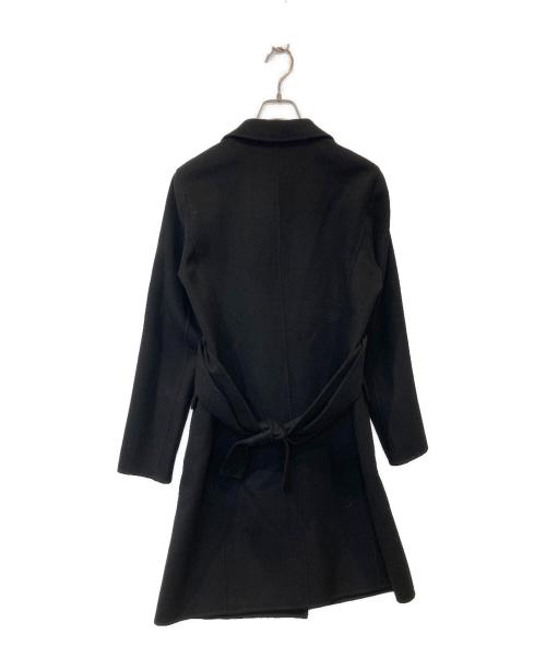 theory（セオリー）theory (セオリー) Luxe New Divide Belt Coat　01-2409600 ブラック サイズ:Pの古着・服飾アイテム