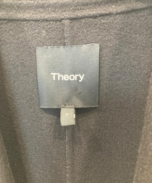 theory（セオリー）theory (セオリー) Luxe New Divide Belt Coat　01-2409600 ブラック サイズ:Pの古着・服飾アイテム