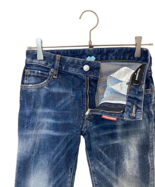 DSQUARED2（ディースクエアード）DSQUARED2 (ディースクエアード) デニムパンツ　S75LB0146 S30595 インディゴ サイズ:34の古着・服飾アイテム