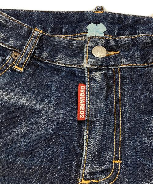 DSQUARED2（ディースクエアード）DSQUARED2 (ディースクエアード) デニムパンツ　S75LB0146 S30595 インディゴ サイズ:34の古着・服飾アイテム
