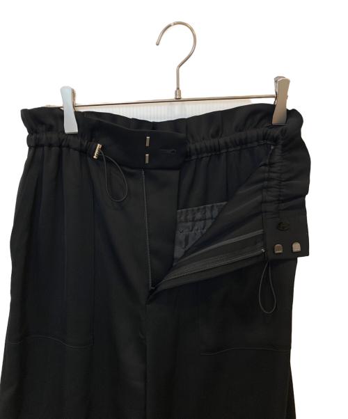 ANAYI（アナイ）ANAYI (アナイ) ストレッチサテンポケットパンツ　10252112030 ブラック サイズ:36の古着・服飾アイテム