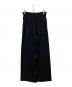 ANAYI (アナイ) ストレッチサテンポケットパンツ　10252112030 ブラック サイズ:36：6000円