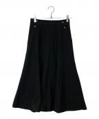 ANAYIアナイ）の古着「裏起毛ツイルマーメイド スカート　10261711010」｜ブラック