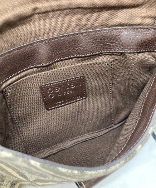 genten（ゲンテン）genten (ゲンテン) CERCHIゲンテンチェルキ ショルダーバッグ ブラウンの古着・服飾アイテム