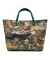 GUCCI（グッチ）の古着「Childrens Collection GGスプリームハンドバッグ　410812」｜グリーン
