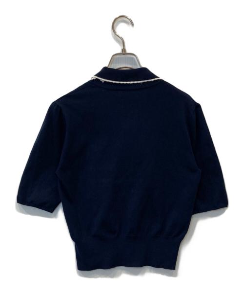 Snidel（スナイデル）Snidel (スナイデル) レースボウタイニットプルオーバー　SWNT264044 ブラック サイズ:ONEの古着・服飾アイテム