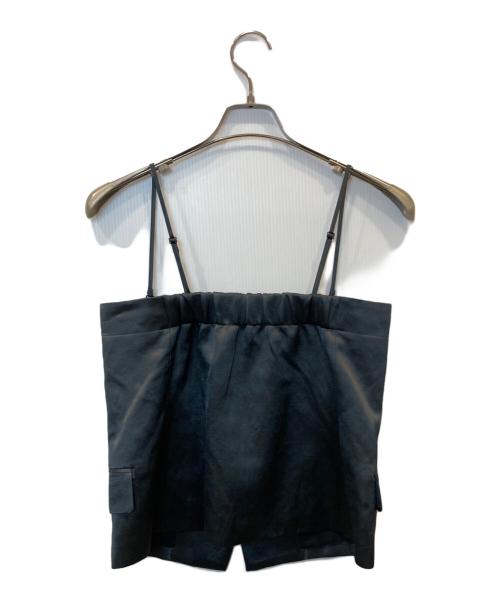BALLSEY（ボールジィ）BALLSEY (ボールジィ) シャイニーカルゼ ビスチェ 11015201502 グレー サイズ:36 未使用品の古着・服飾アイテム