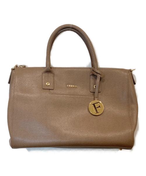 FURLA（フルラ）FURLA (フルラ) 2WAYバッグ ベージュの古着・服飾アイテム