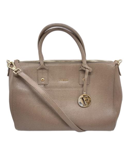 FURLA（フルラ）FURLA (フルラ) 2WAYバッグ ベージュの古着・服飾アイテム