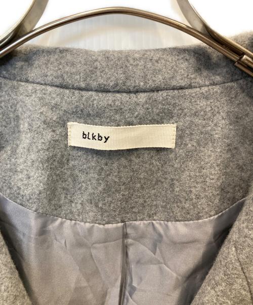BLACK by moussy（ブラックバイマウジー）BLACK by moussy (ブラックバイマウジー) ビッグカラーコート 070FA130-0070 グレー サイズ:1の古着・服飾アイテム