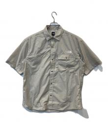 THE NORTH FACE（ザ ノース フェイス）の古着「ツ ショートスリーブヌプシシャツ NR22650」｜ベージュ