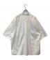 awasa (アワサ) open collar s/s shirt オープンカラー・ショートスリーブ・シャツ aws5-sh002 ホワイト サイズ:2：15000円