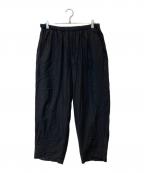 yokosakamotoヨウコサカモト）の古着「RELAX EASY PANTS　YS-26SS-51」｜ブラック