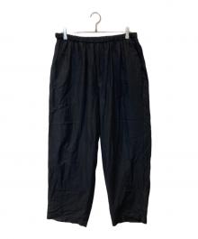 yokosakamoto（ヨウコサカモト）の古着「RELAX EASY PANTS　YS-26SS-51」｜ブラック