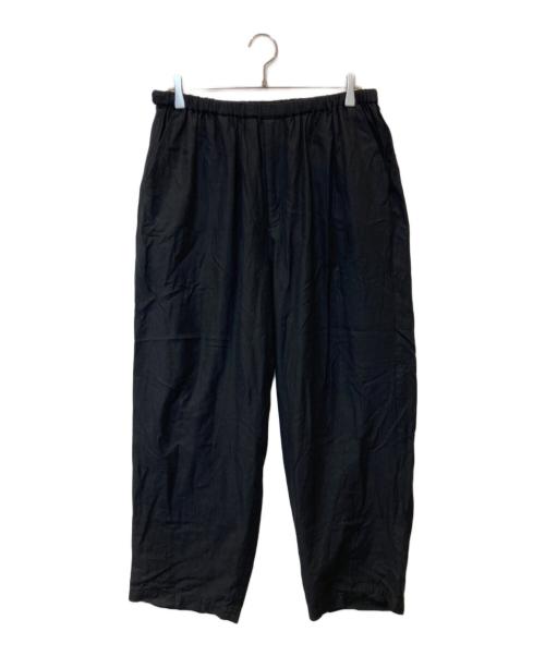 yokosakamoto（ヨウコサカモト）YOKOSAKAMOTO (ヨウコサカモト) RELAX EASY PANTS　YS-26SS-51 ブラック サイズ:Mの古着・服飾アイテム