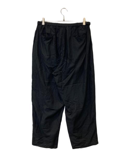 yokosakamoto（ヨウコサカモト）YOKOSAKAMOTO (ヨウコサカモト) RELAX EASY PANTS　YS-26SS-51 ブラック サイズ:Mの古着・服飾アイテム