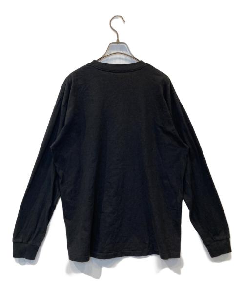 COMOLI（コモリ）COMOLI (コモリ) コットンジャージ 長袖Tシャツ　Z01-05026 ブラック サイズ:3の古着・服飾アイテム