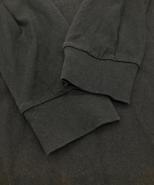 COMOLI（コモリ）COMOLI (コモリ) コットンジャージ 長袖Tシャツ　Z01-05026 ブラック サイズ:3の古着・服飾アイテム