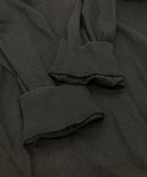 COMOLI（コモリ）COMOLI (コモリ) コットンジャージ 長袖Tシャツ　Z01-05026 ブラック サイズ:3の古着・服飾アイテム