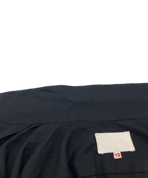 yokosakamoto（ヨウコサカモト）yokosakamoto (ヨウコサカモト) OPEN COLLAR S/S SHIRT オープンカラー・ショートスリーブ・シャツ YS-26SS-49 ブラック サイズ:Mの古着・服飾アイテム