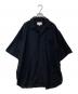 yokosakamoto（ヨウコサカモト）の古着「OPEN COLLAR S/S SHIRT オープンカラー・ショートスリーブ・シャツ YS-26SS-49」｜ブラック