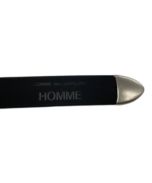 COMME des GARCONS HOMME（コムデギャルソン オム）COMME des GARCONS HOMME (コムデギャルソン オム) オイルスムースベルト HQ-K301 ブラック 未使用品の古着・服飾アイテム