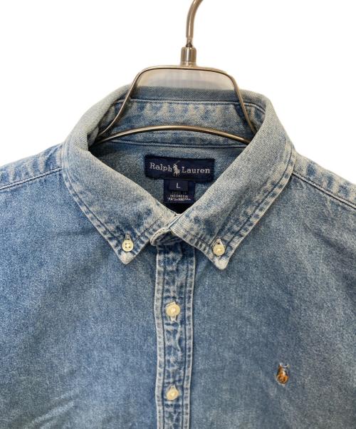 RALPH LAUREN（ラルフローレン）RALPH LAUREN (ラルフローレン) デニムシャツ インディゴ サイズ:Lの古着・服飾アイテム