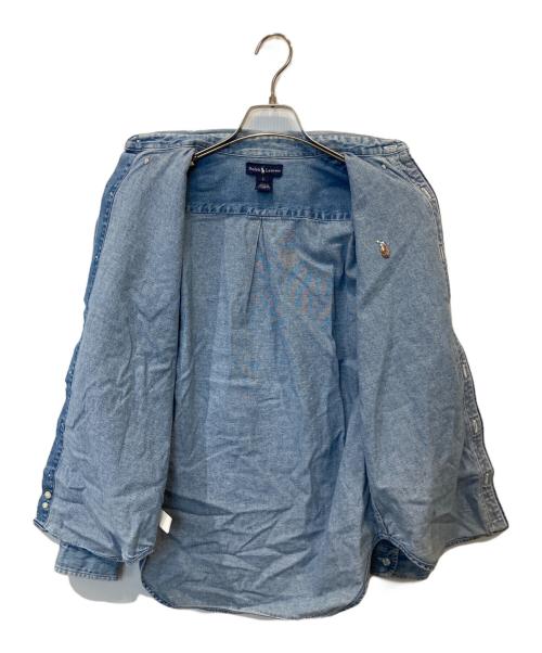 RALPH LAUREN（ラルフローレン）RALPH LAUREN (ラルフローレン) デニムシャツ インディゴ サイズ:Lの古着・服飾アイテム
