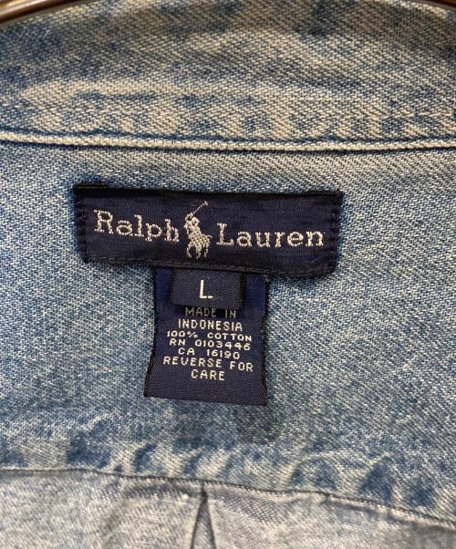 RALPH LAUREN（ラルフローレン）RALPH LAUREN (ラルフローレン) デニムシャツ インディゴ サイズ:Lの古着・服飾アイテム