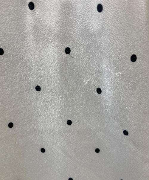 Snidel（スナイデル）Snidel (スナイデル) レーストリムサテンキャミワンピース SWFO264008  ホワイトの古着・服飾アイテム